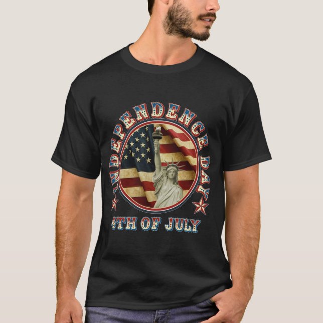 Independence Day 4th Of July T-Shirt (Front)