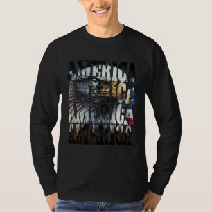 Independence Day 4th of July US American Flag Patr T-Shirt