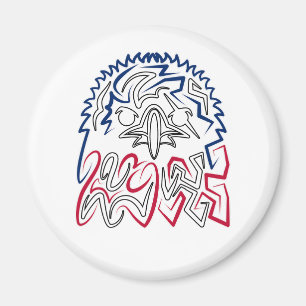 Independence Day American Eagle Magnet