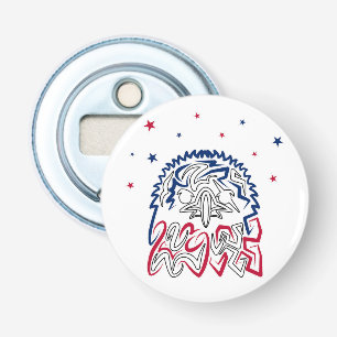 Independence Day American Eagle Stars Bottle Opener