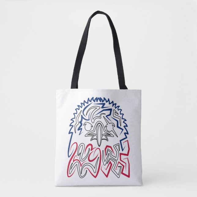 Independence Day American Eagle Tote Bag (Front)