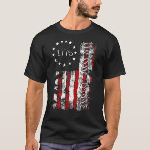 Independence Day American Flag Patriotic 1776 We T T-Shirt