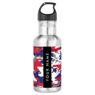 Independence day Camouflage Your name Personalise 532 Ml Water Bottle