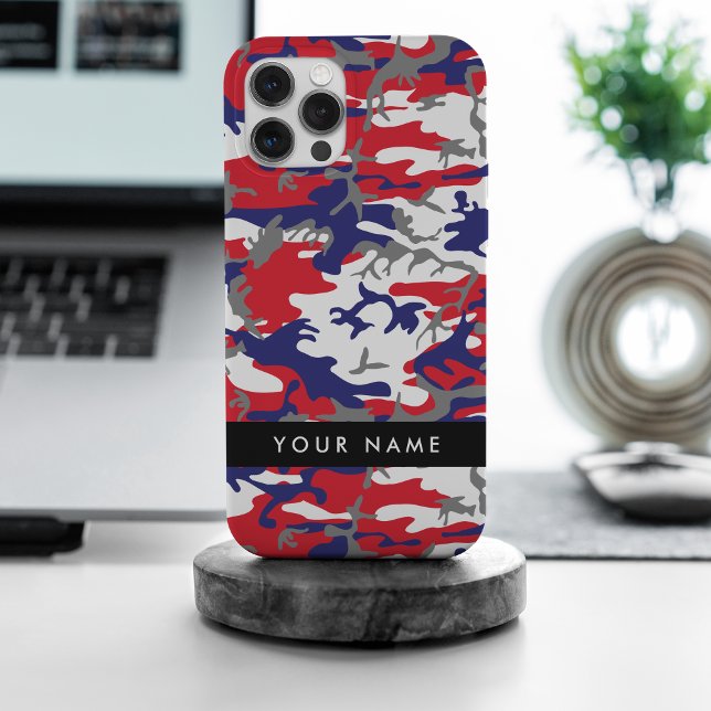 Independence day Camouflage Your name Personalise Case-Mate iPhone Case (Creator Uploaded)