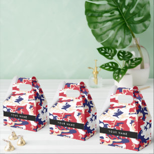 Independence day Camouflage Your name Personalise Favour Box