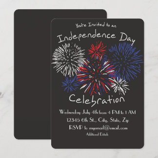Independence Day Celebration Invitation