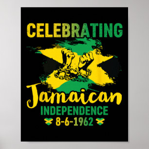 Independence Day Celebration Proud Jamaican 1962  Poster