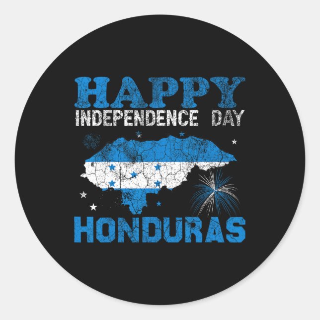 Independence Day  Classic Round Sticker (Front)