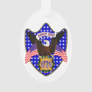 Independence Day Eagle Ornament