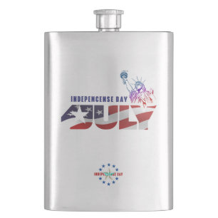 Independence Day Hip Flask
