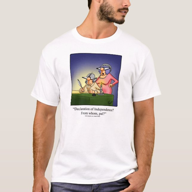 Independence Day Humour Tee Shirt "Spectickles" (Front)