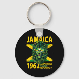 Independence Day Idea For Kids & Jamaican Flag Key Ring