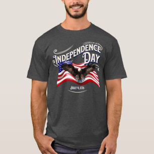 Independence Day July 4 1776 Eagle T-Shirt