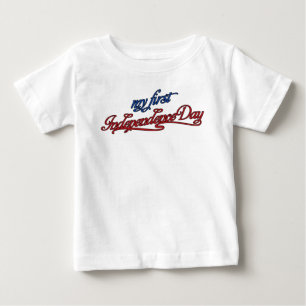 Independence Day July 4 Baby tee shirt