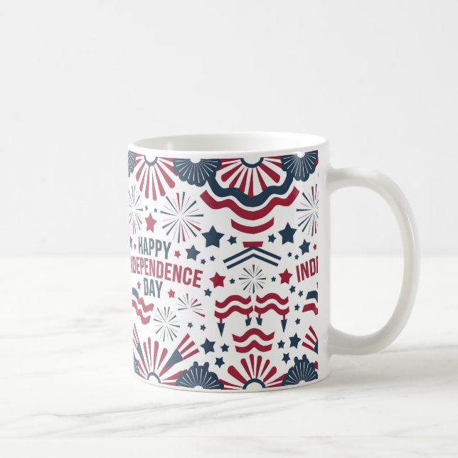 Independence Day & July 4 Gift Idea Coffee Mug (Right)