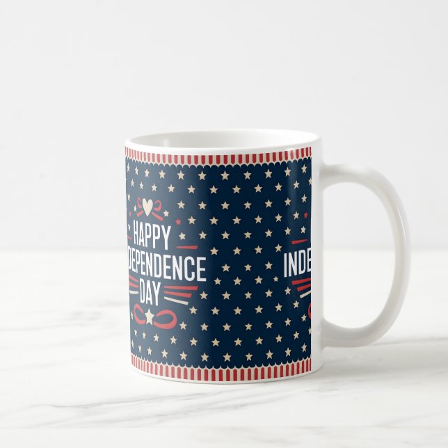 Independence Day & July 4 Gift Idea Coffee Mug (Right)