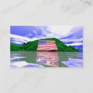 Independence Day Land Business Card