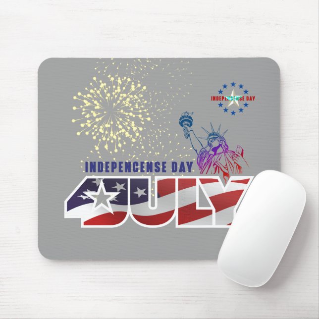 Independence Day | Mouse Mat (With Mouse)