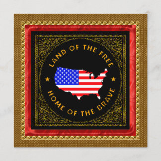 Independence Day Party Invitation