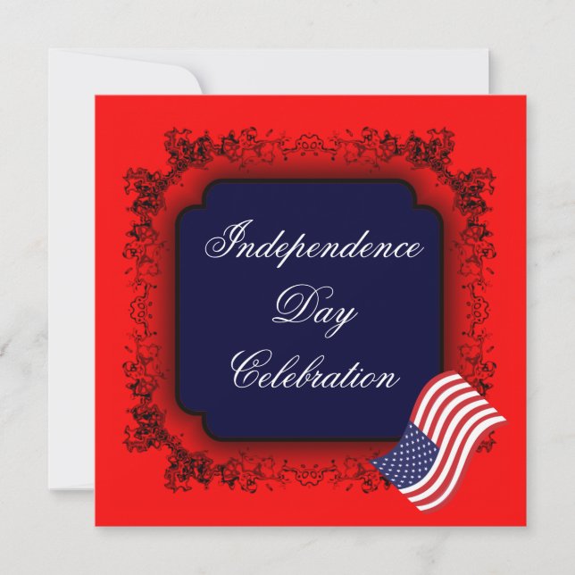 Independence Day Party Invitation (Front)