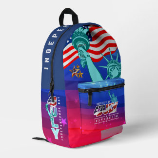 Independence Day | Printed Backpack