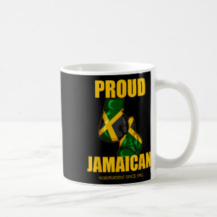 Independence Day Proud Jamaican Boxing Gloves  Coffee Mug