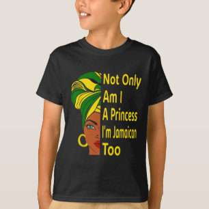 Independence Day Proud Jamaican Women Melanin T-Shirt