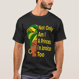 Independence Day Proud Jamaican Women Melanin T-Shirt