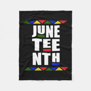 Independence Day Retro Celebration Fleece Blanket