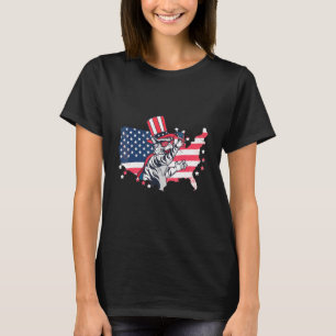 Independence Day Stars And Stripes British Short H T-Shirt