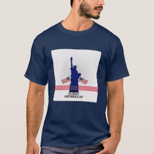 Independence Day Statue Liberty Men's T-Shirt