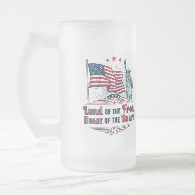 Independence Day - Statue of Liberty Mug (Left)