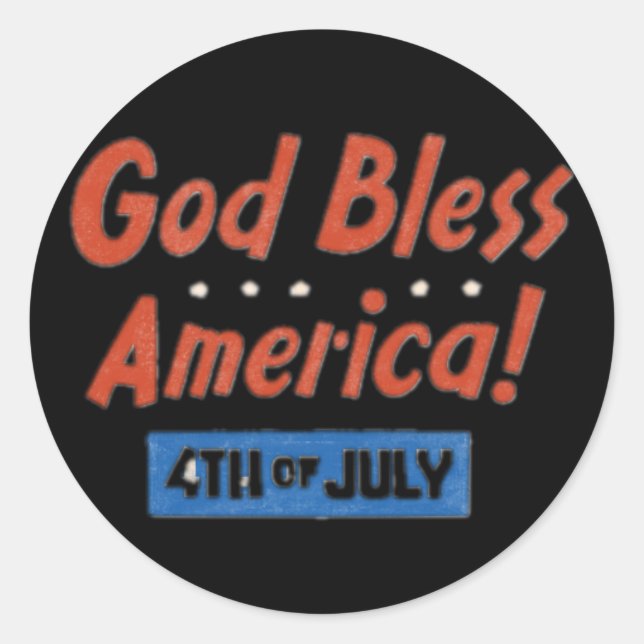 Independence Day Stickers (Front)