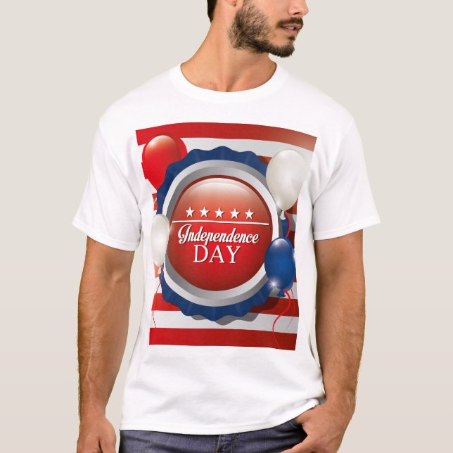 Independence Day T-Shirt Design (Front)
