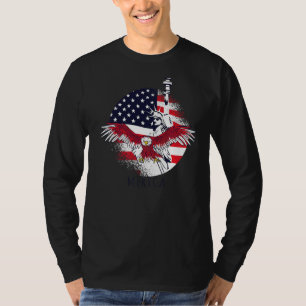 Independence Day United States Of America Pride Us T-Shirt