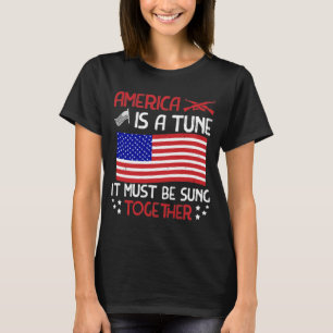 Independence Day USA 4th July 1776 Quote T-Shirt