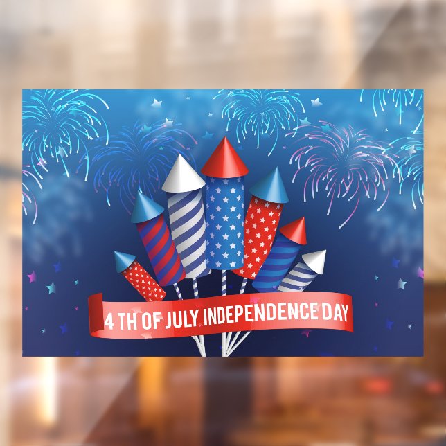 Independence Day Window Cling (Sheet 2)