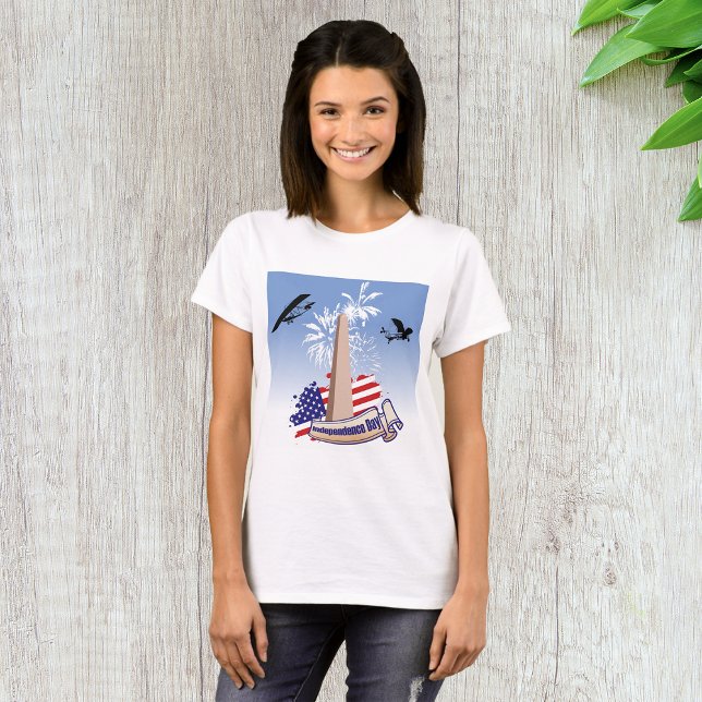 Independence Day Womens T-Shirt (Creator Uploaded)