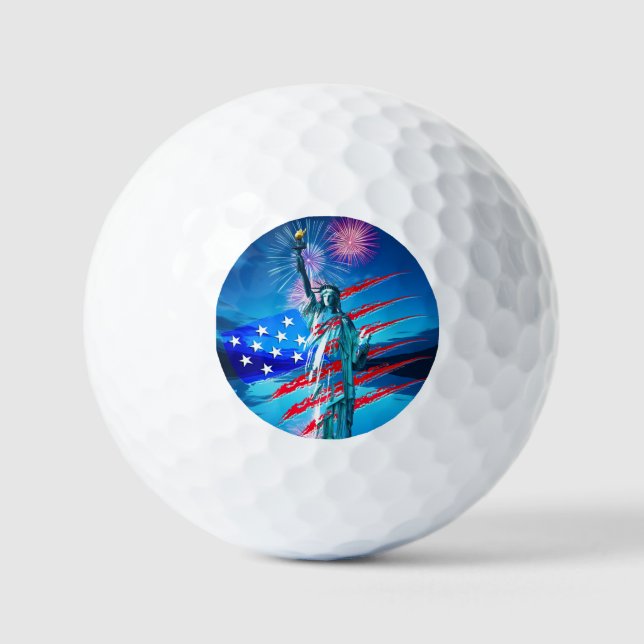 INDEPENDENCE GOLF BALLS (Front)