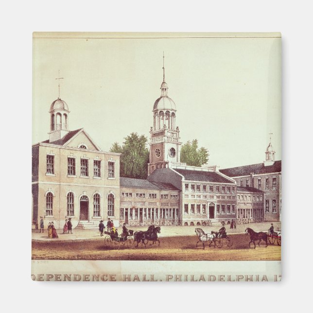 Independence Hall, Philadelphia Magnet (Front)