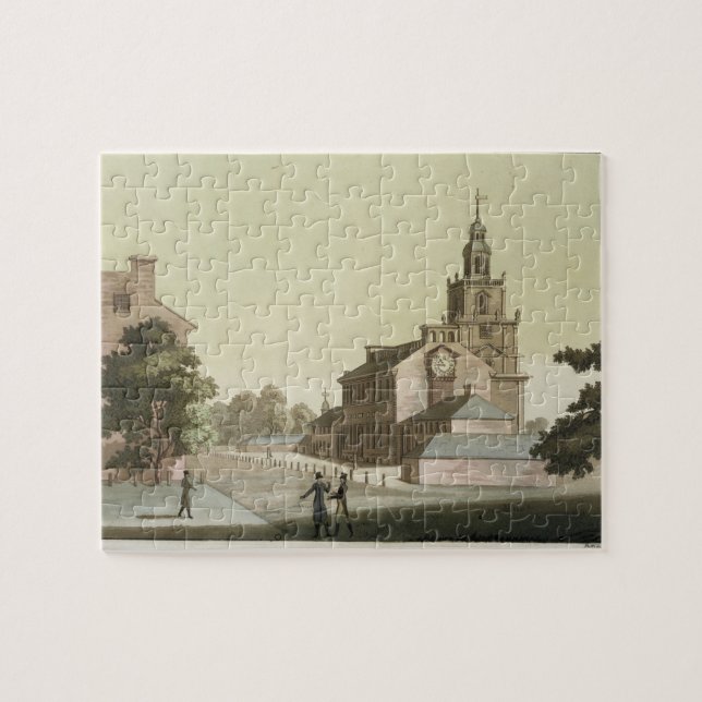 Independence Hall, Philadelphia, Pennsylvania, fro Jigsaw Puzzle (Horizontal)