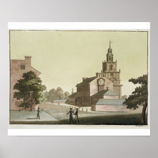 Independence Hall, Philadelphia, Pennsylvania, fro Poster (Front)