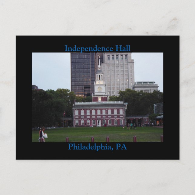 Independence Hall Philadelphia Postcard (Front)