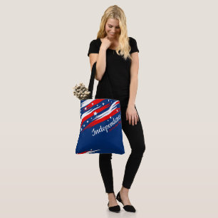Independence Let Freedom Ring Tote Bag