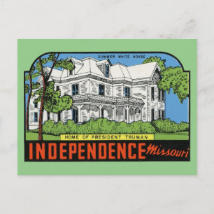 Independence, Missouri  Postcard