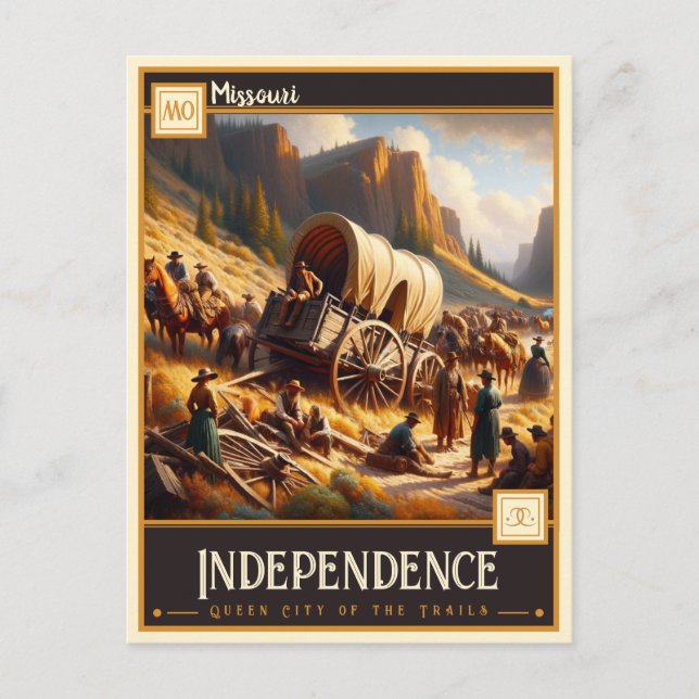 Independence, Missouri   | Vintage Postcard (Front)