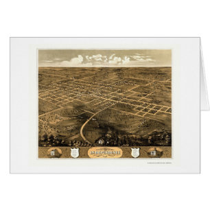 Independence, MO Panoramic Map - 1868