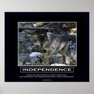 INDEPENDENCE Motivational Poster