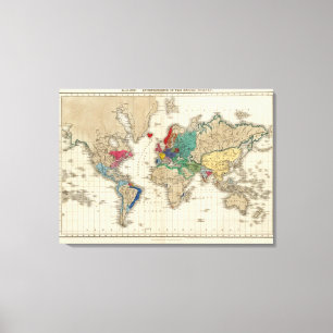 Independence of The United States 1783 AD Canvas Print