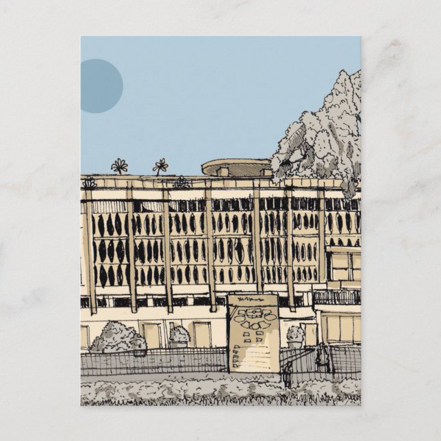 Independence Palace Saigon Vietnam Postcard (Front)